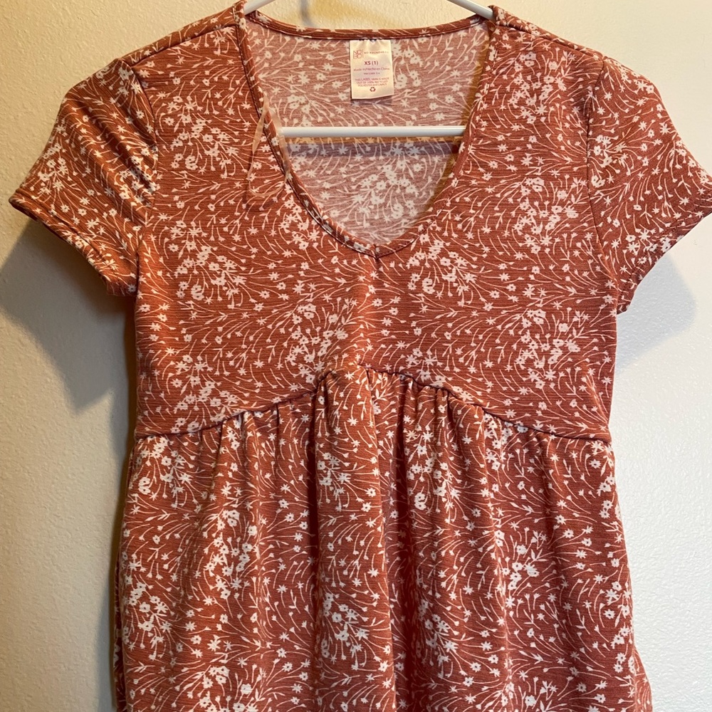 Womens floral shirt